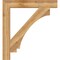 Ekena Millwork Imperial Block Rough Sawn Bracket, Western Red Cedar, 6"W x 44"D x 48"H BKT06X44X48IMP05RWR - alternate 3